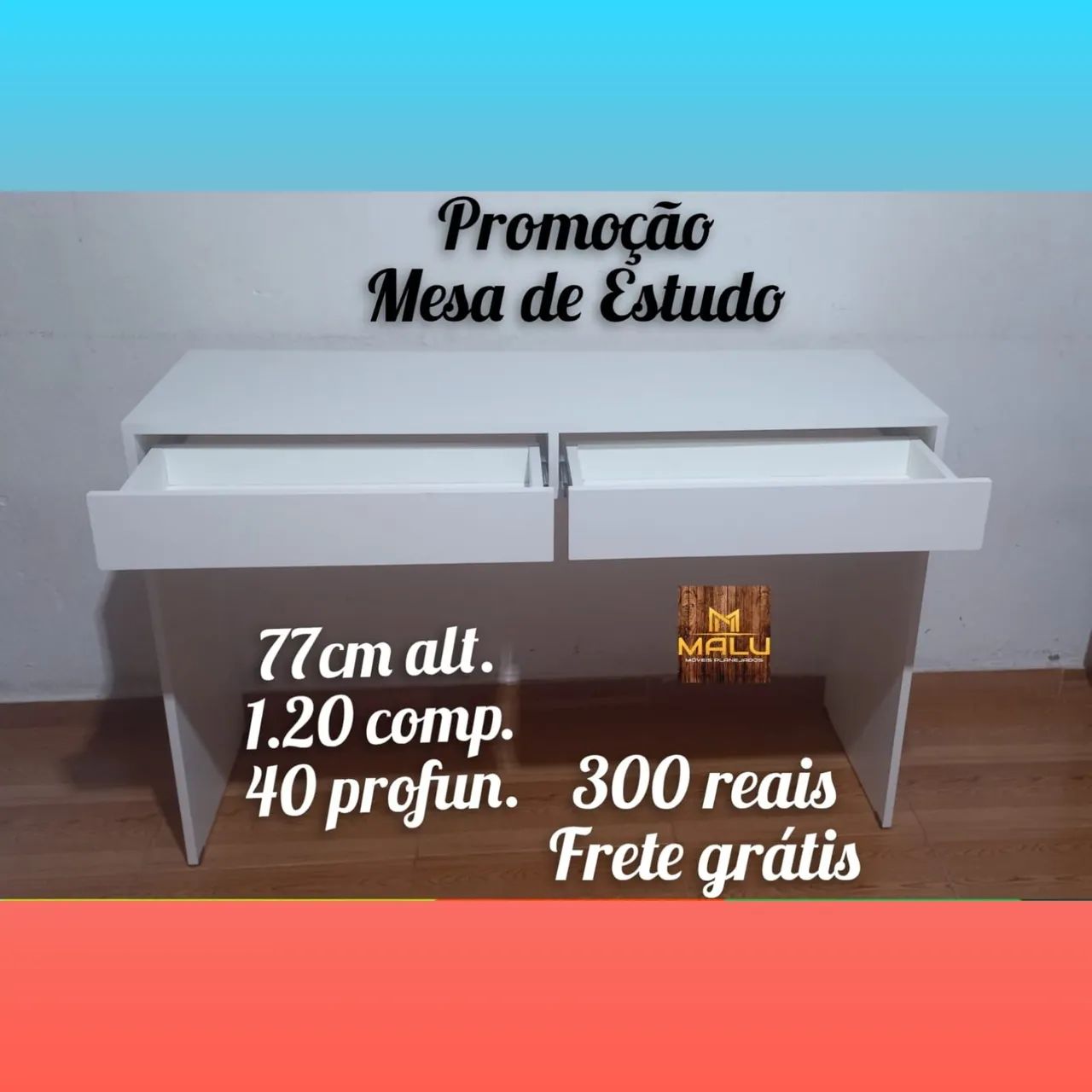 Promoção mesa de estudo 