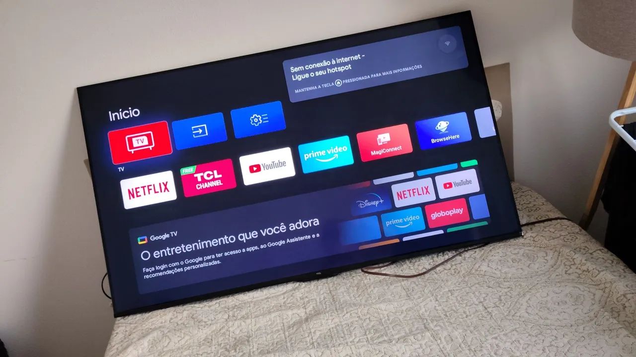 Tv tcl 55 polegadas 4k modelo novo garantia  - Foto 3