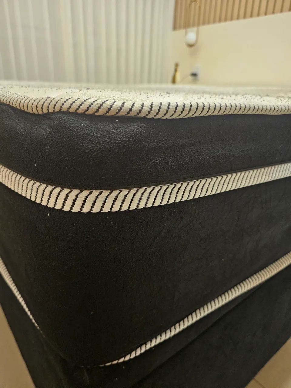 Colchão Queen com massagem Usado - Foto 4