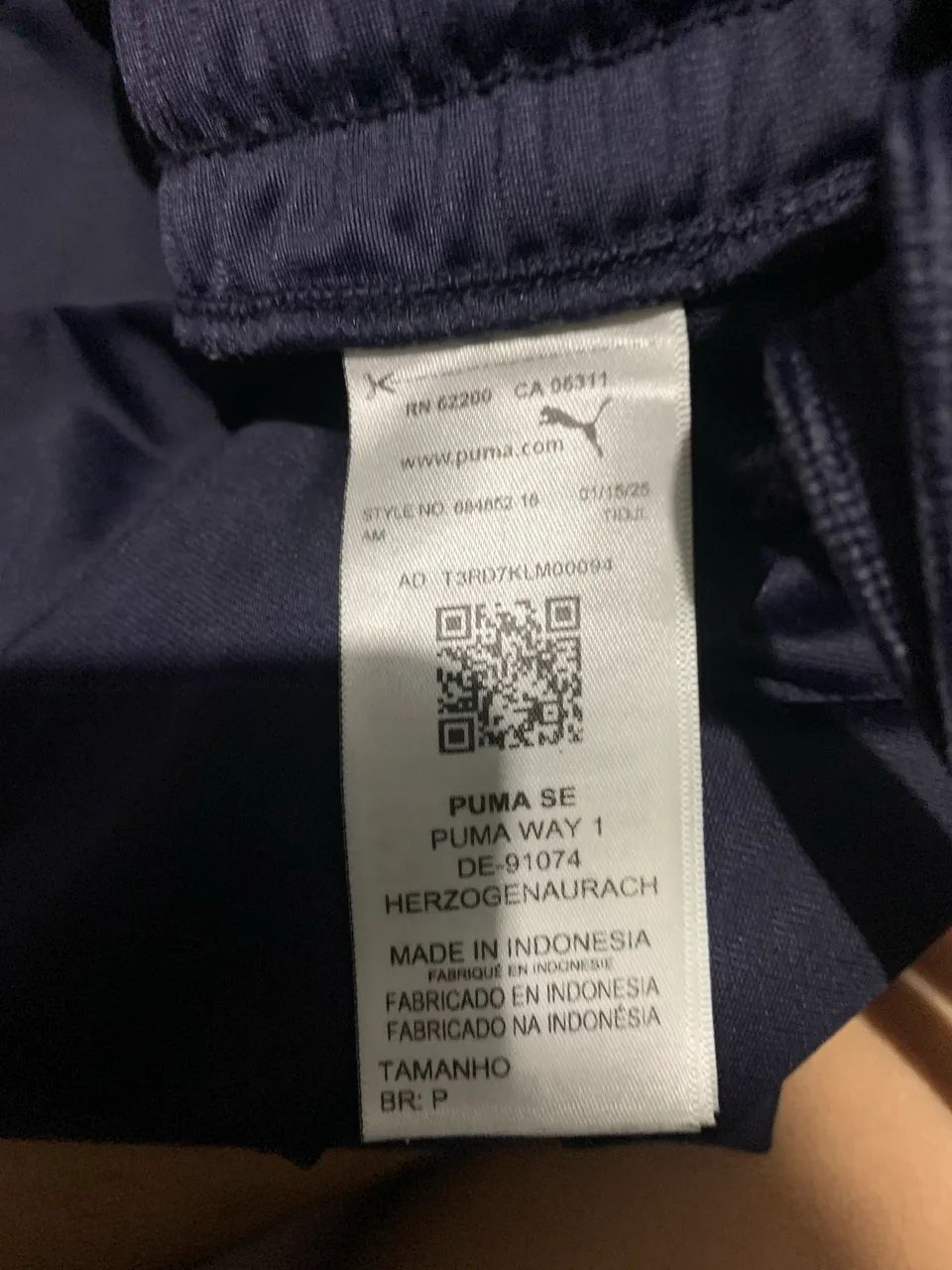 Conjunto Agasalho e Calça Masculino Puma Poly Piping 2024 - Foto 2
