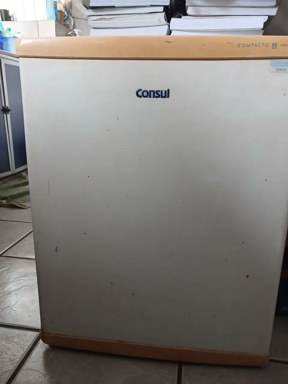 frigobar Consul Compacto 80 Litros - Usada + transformador 220 v