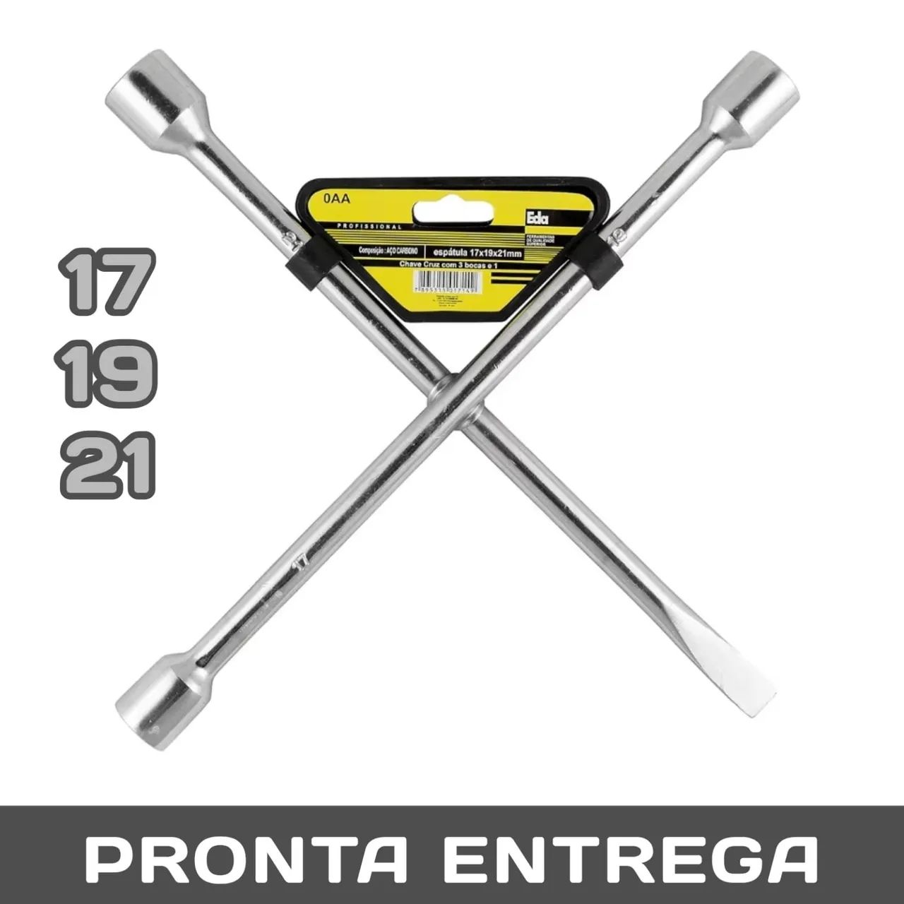 CHAVE DE RODA EM CRUZ (17, 19 e 21) 