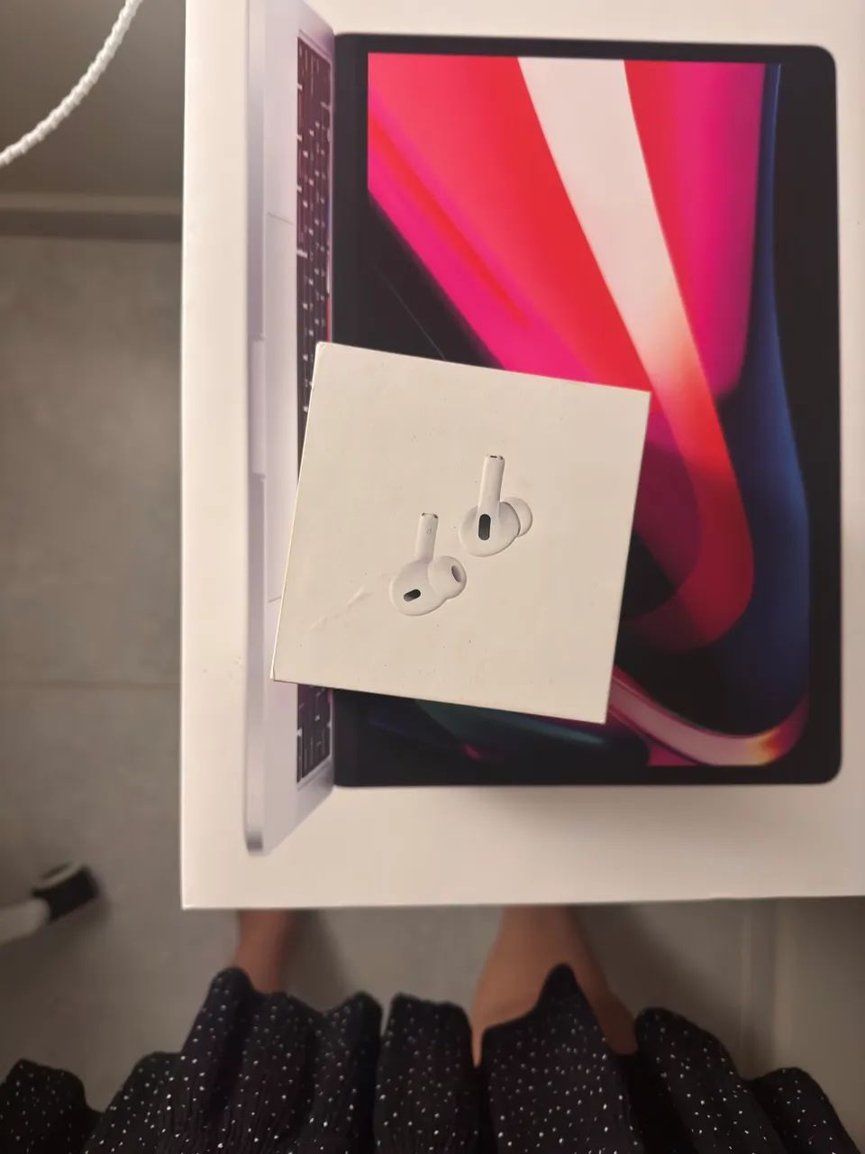 Caixa Apple Airpods Pro 2 (Apenas Caixa) - Foto 2