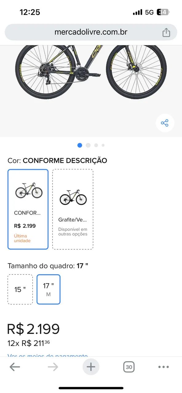 Bicicleta Aro29 Oggi - Foto 2