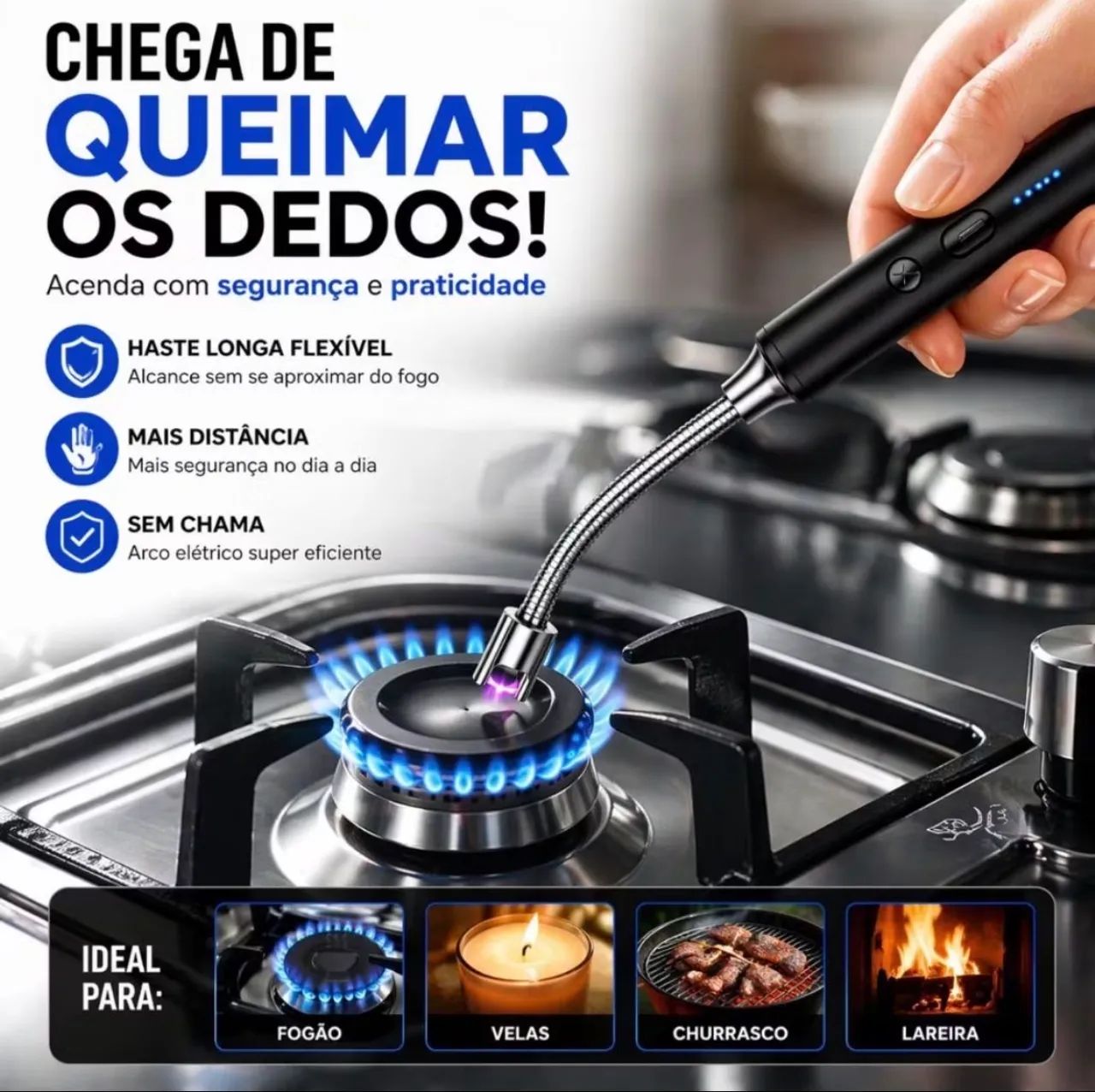 Acendedor elétrico  - Foto 2