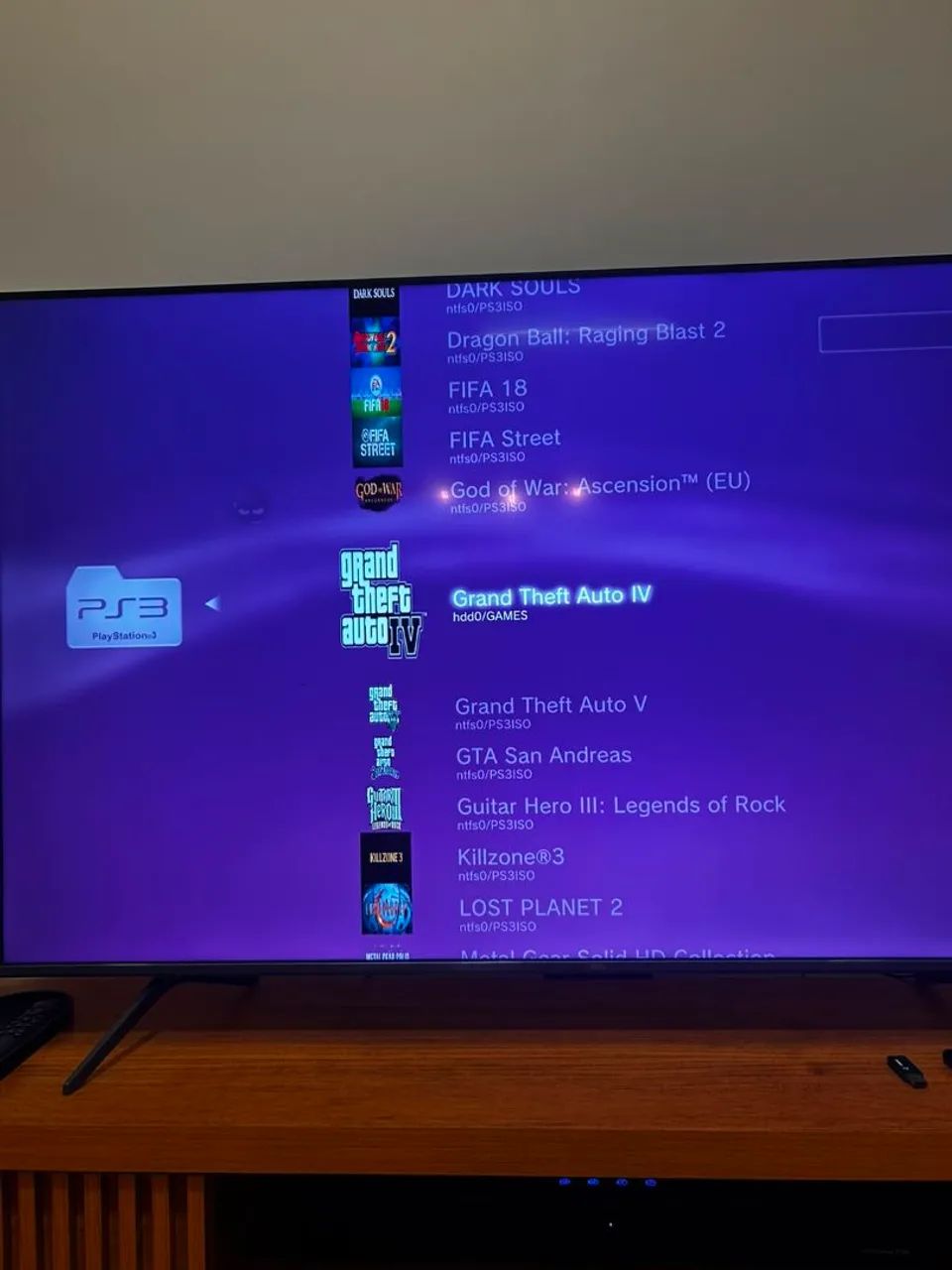 PlayStation 3 + caixa + HD 1TB - Foto 5