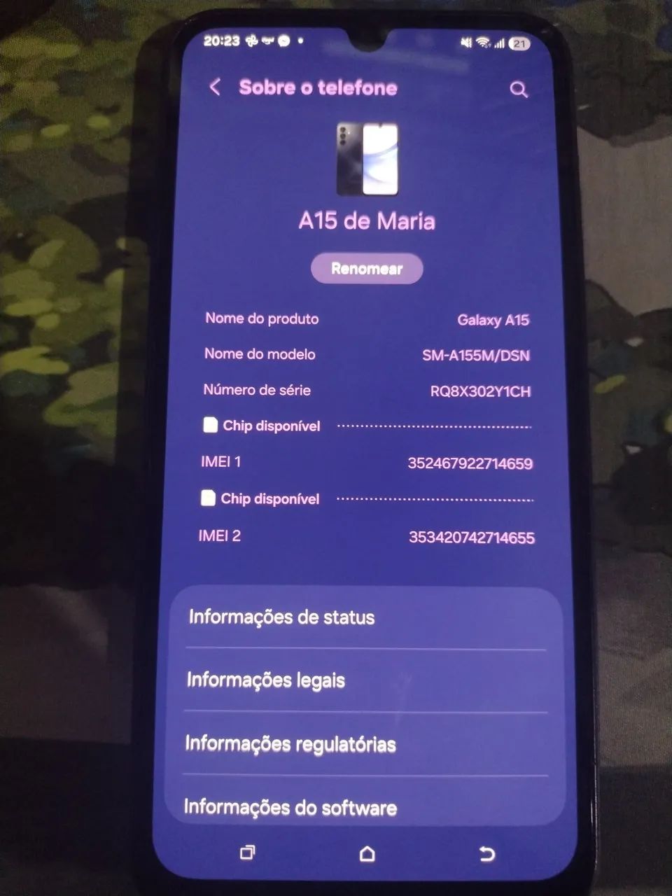 smartphone celular samsung A15 - Foto 4
