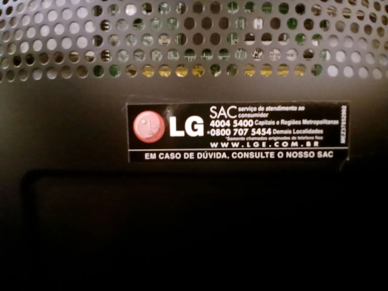 Vendo TV LG de 42 polegadas de plasma com defeito. - Foto 3