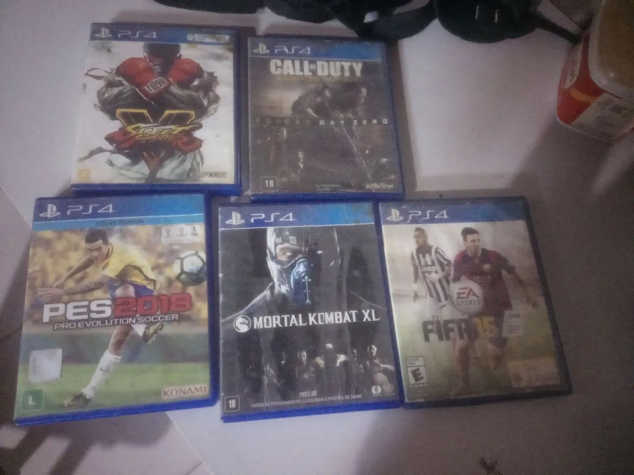 Vendo jogos de ps4 