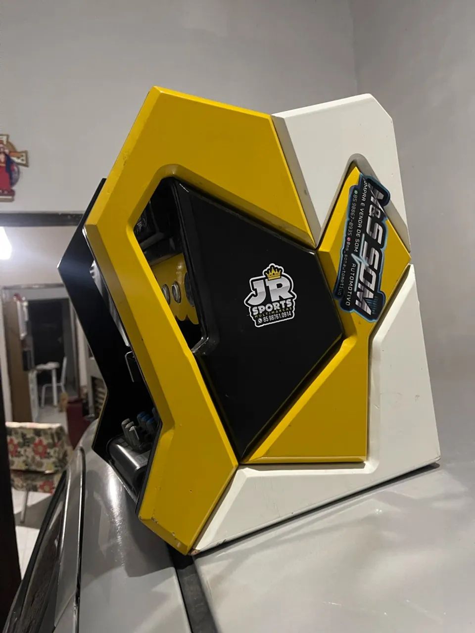 Rack móvel 3d som automotivo  - Foto 3