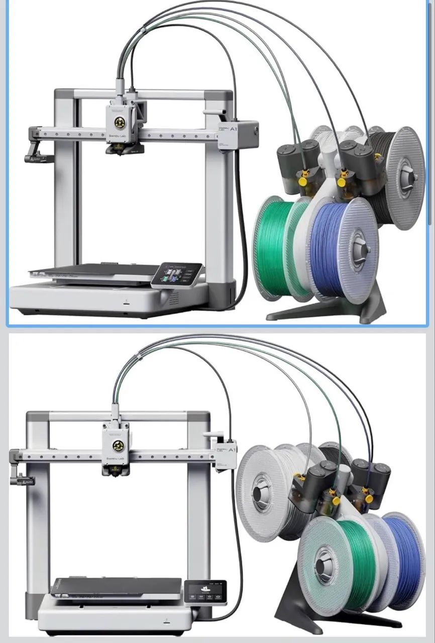 Impressora 3D Bambu Lab A1 + AMS Lite (Combo) - A1C, Bivolt - Foto 2
