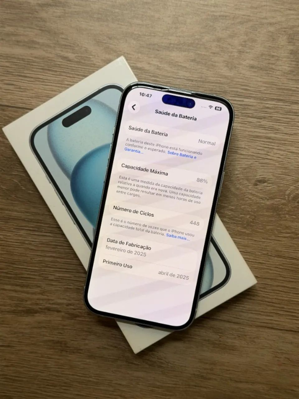iPhone 15 128GB Azul | Excelente Estado | 88% Bateria - Foto 4