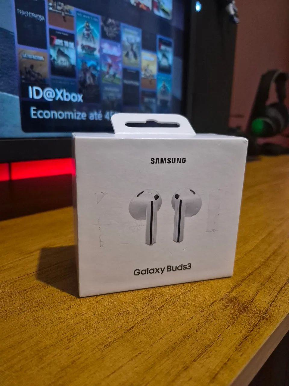 Fone de ouvido Samsung Buds 3 (garantia de um ano da própria Samsung)