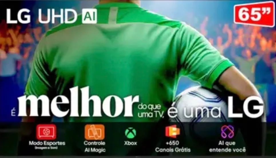 Vendo TV LG 65? na caixa - Foto 2