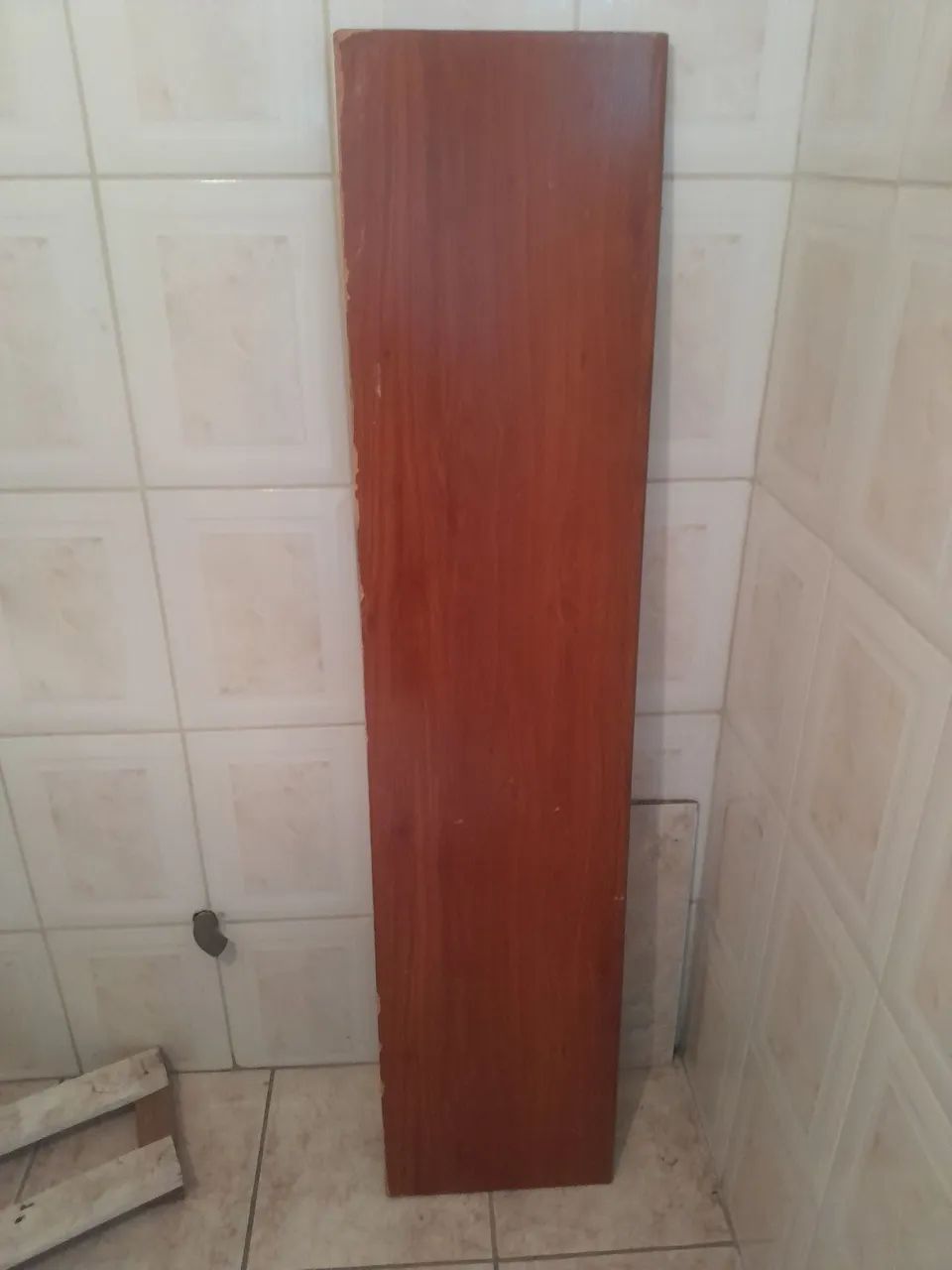 Prateleira em mogno 