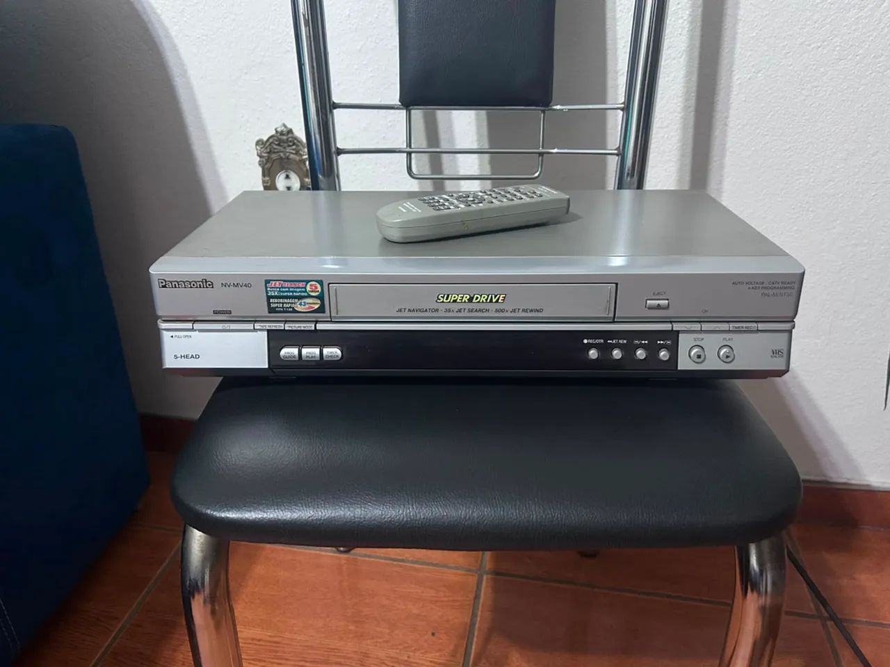 Videocassete 5 cabeças + combo de fitas VHS  - Foto 5