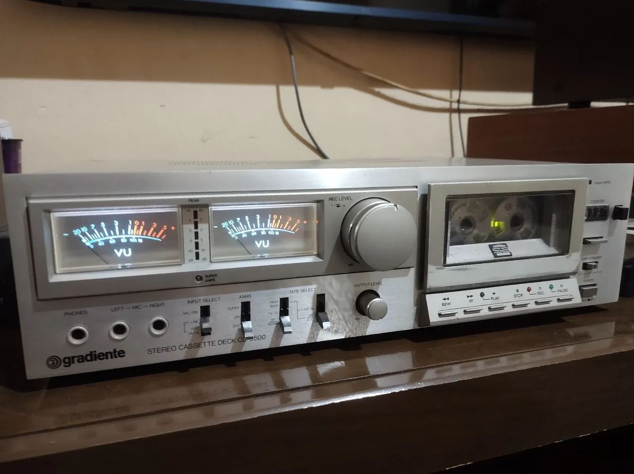 Tape deck gradiente cd 5500 , leia a descrição com atenção ! - Foto 2