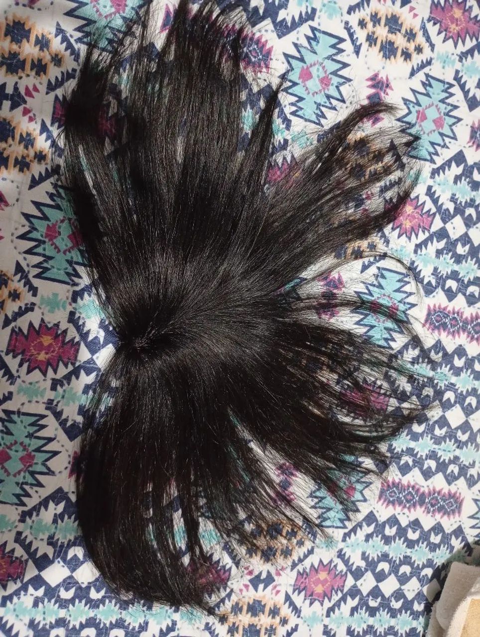 Topo/franja cabelo humano brasileiro  - Foto 5