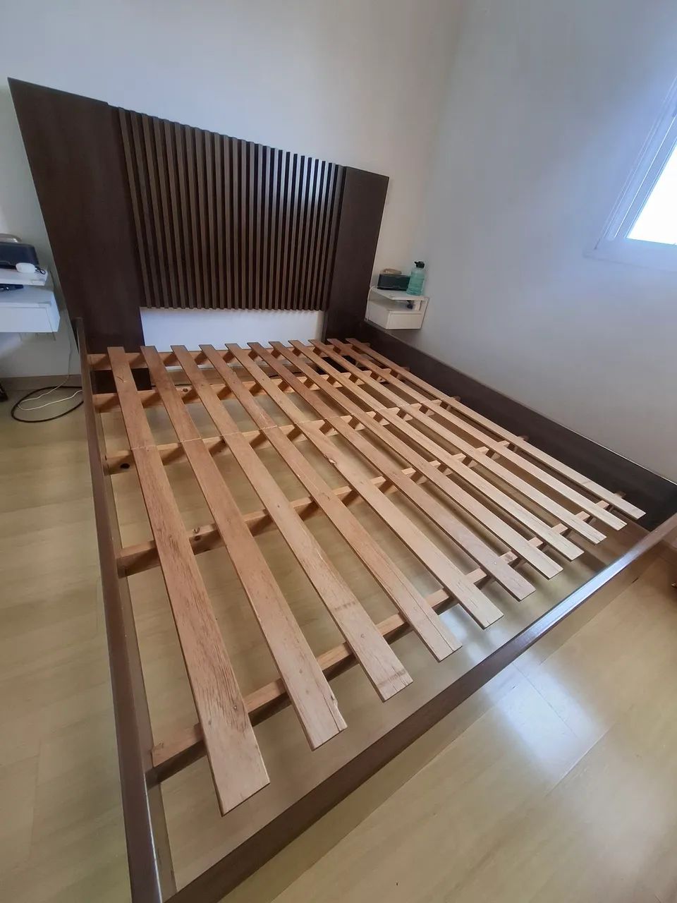 Cama Queen madeira maciça  - Foto 4