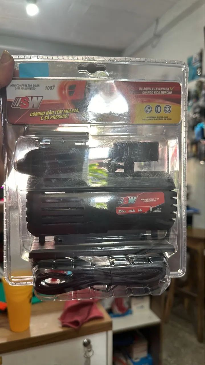 Mini compressor de carro - Foto 2