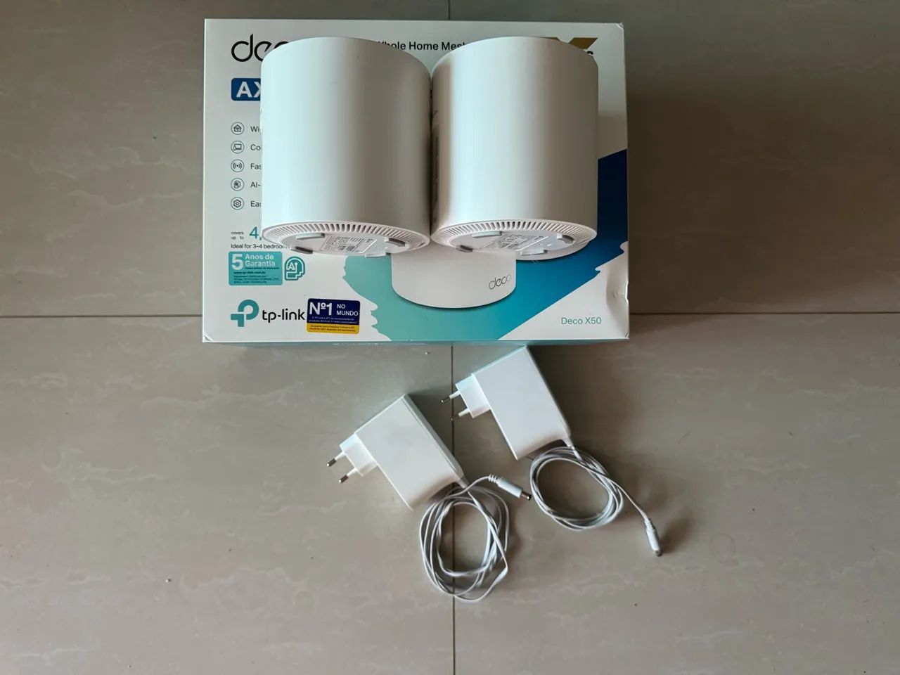 Roteador TP-Link Mesh Deco X50 AX3000 - Foto 3