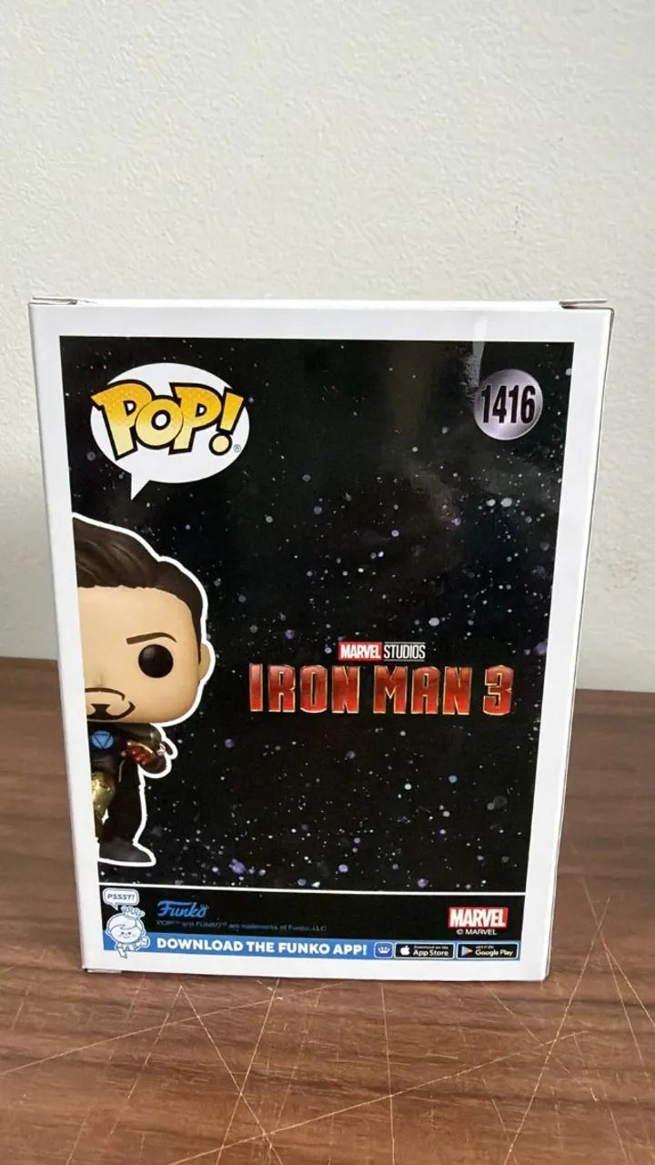 Funko Pop Marvel Tony Stark Glow 1416 - Foto 2