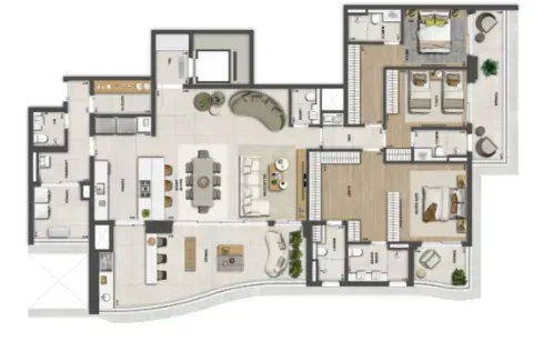 PLANTA 222m²