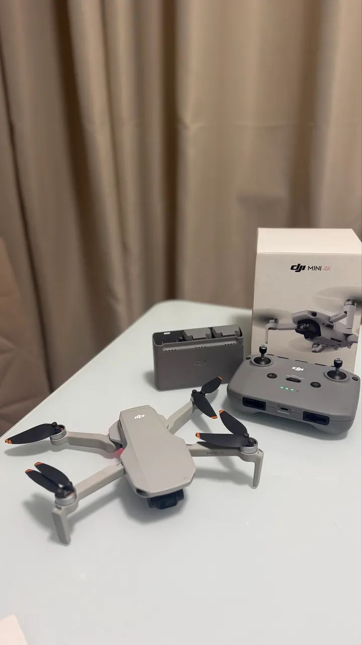 Drone DJI mini 4k usado poucas vezes 