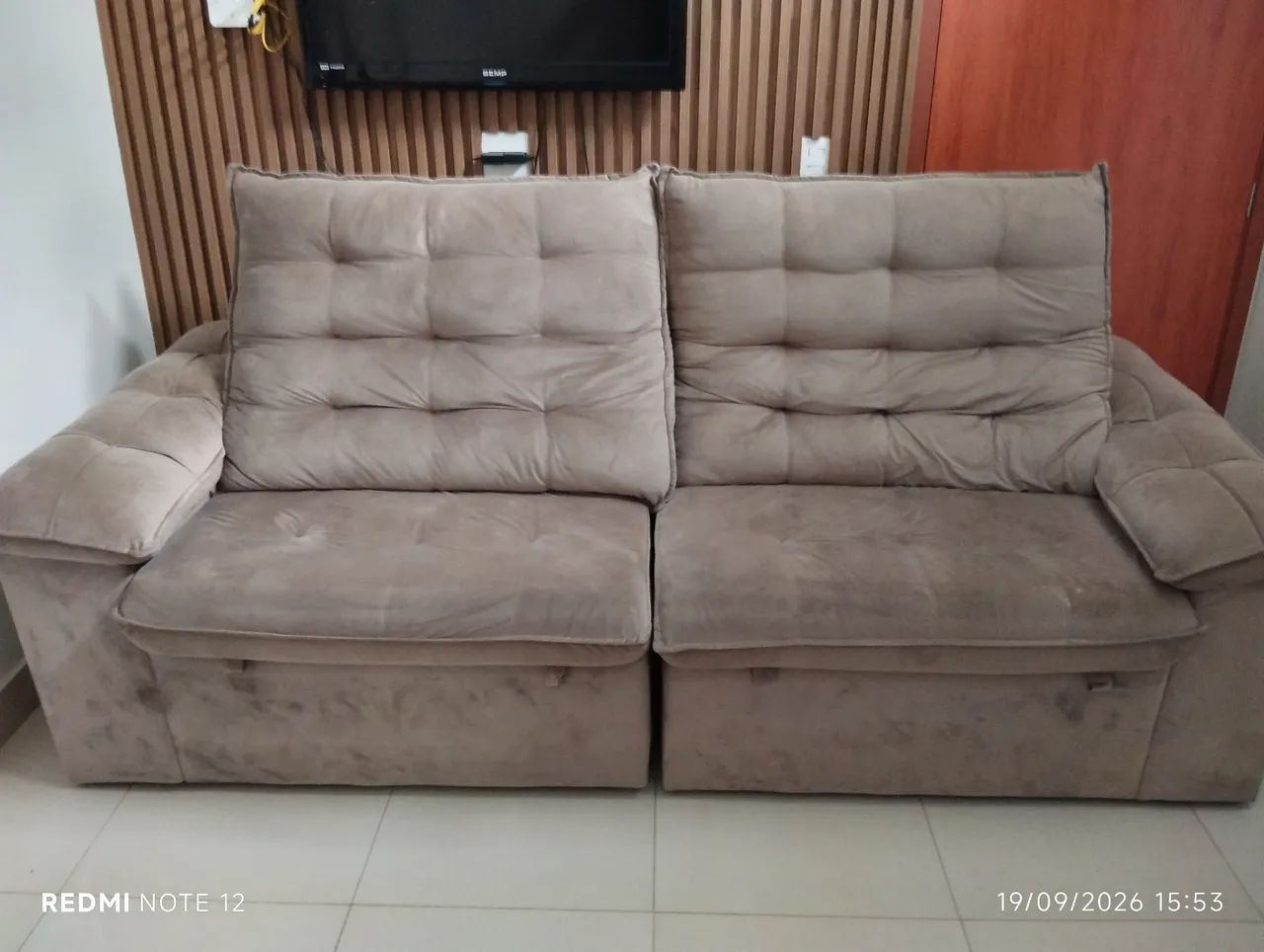 SOFA RETRATIL 2,5 METROS - Foto 3
