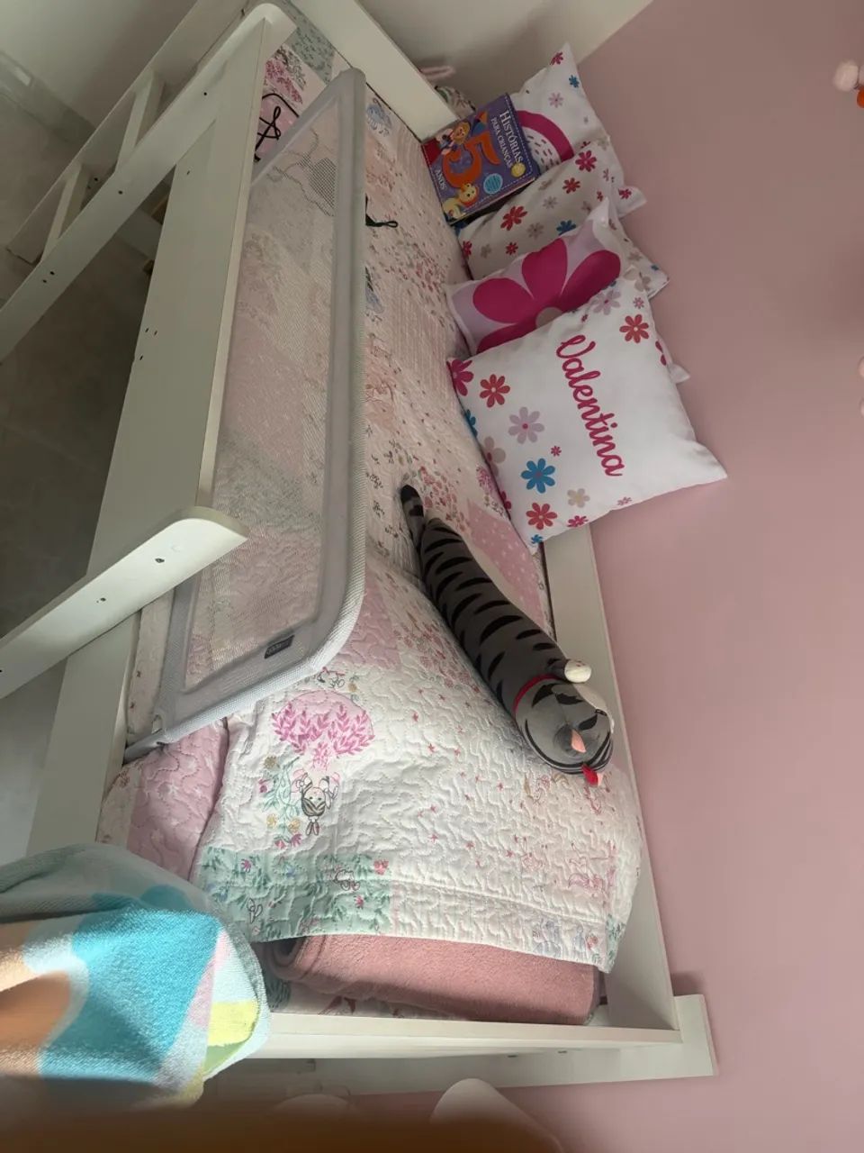 Cama infantil com escorregador  - Foto 3
