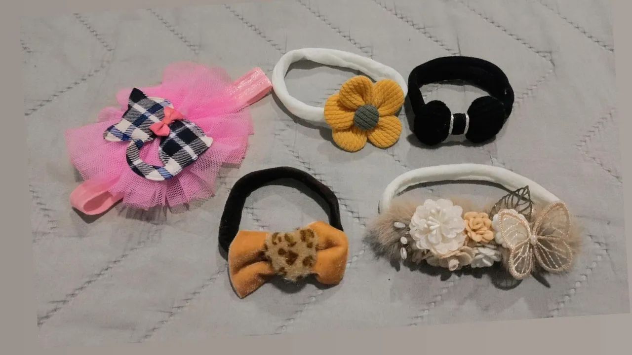 Tiaras bebê menina