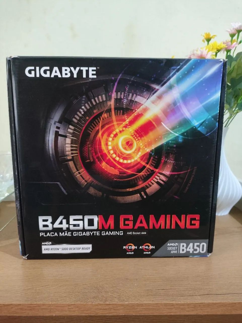 Placa mãe b450m Gaming Gigabyte Am4