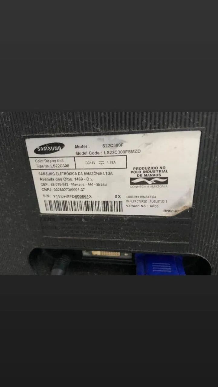 Monitor Samsung 22 polegadas  - Foto 2