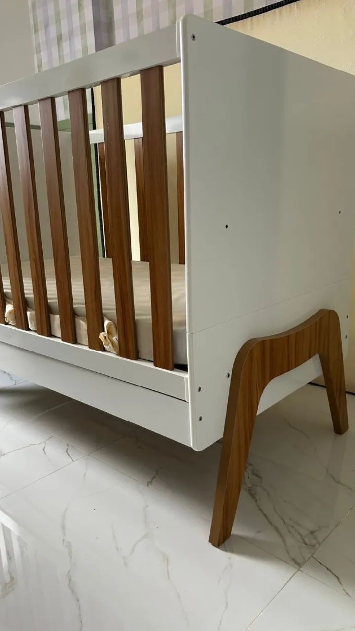 Berço Guti retrô 5x1 semi novo - Foto 4