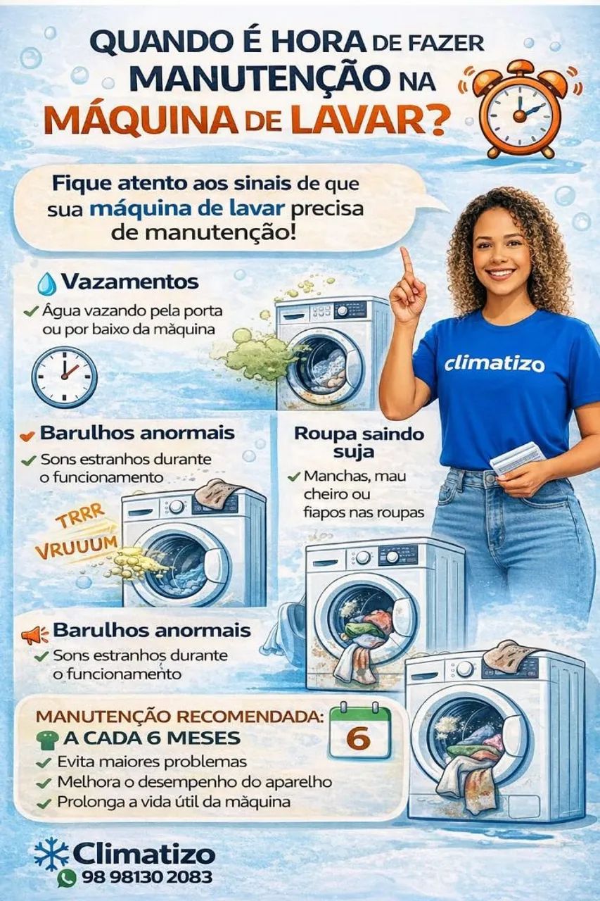 Máquina de lavar promoção 