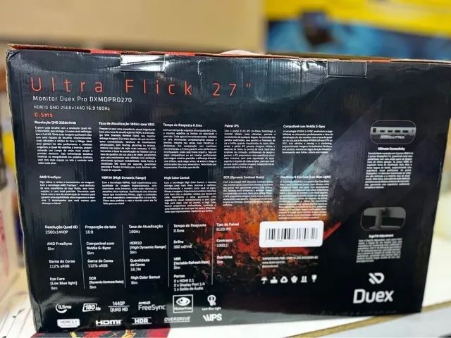 MONITOR DUEX 2K 180HZ 27 POL - Foto 2