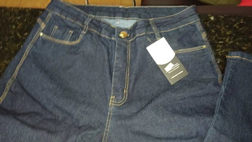 Calça Ane Jeans tamanho 50 - Foto 2