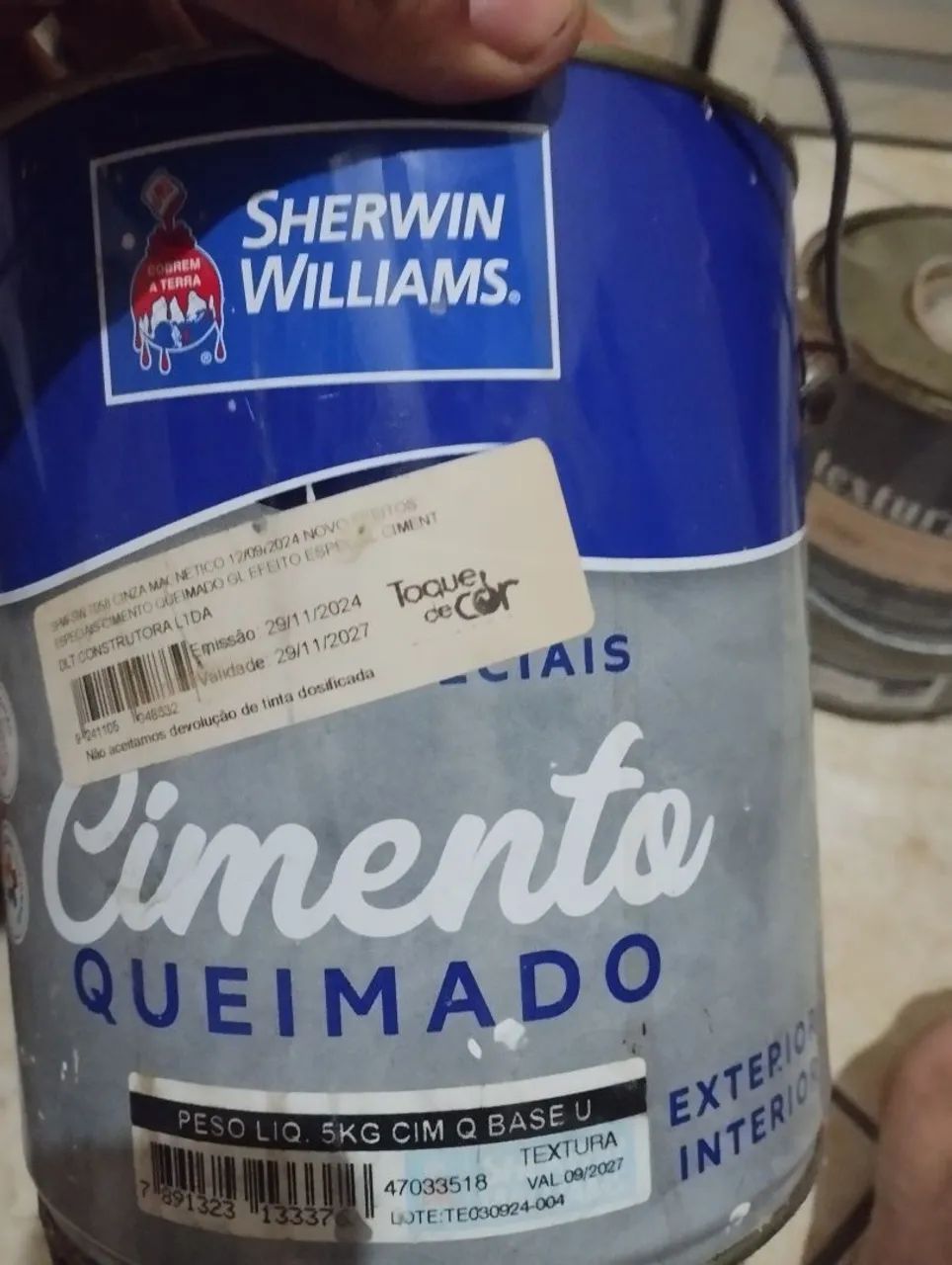 Efeito cimento queimado e Velvet 65204298977409121