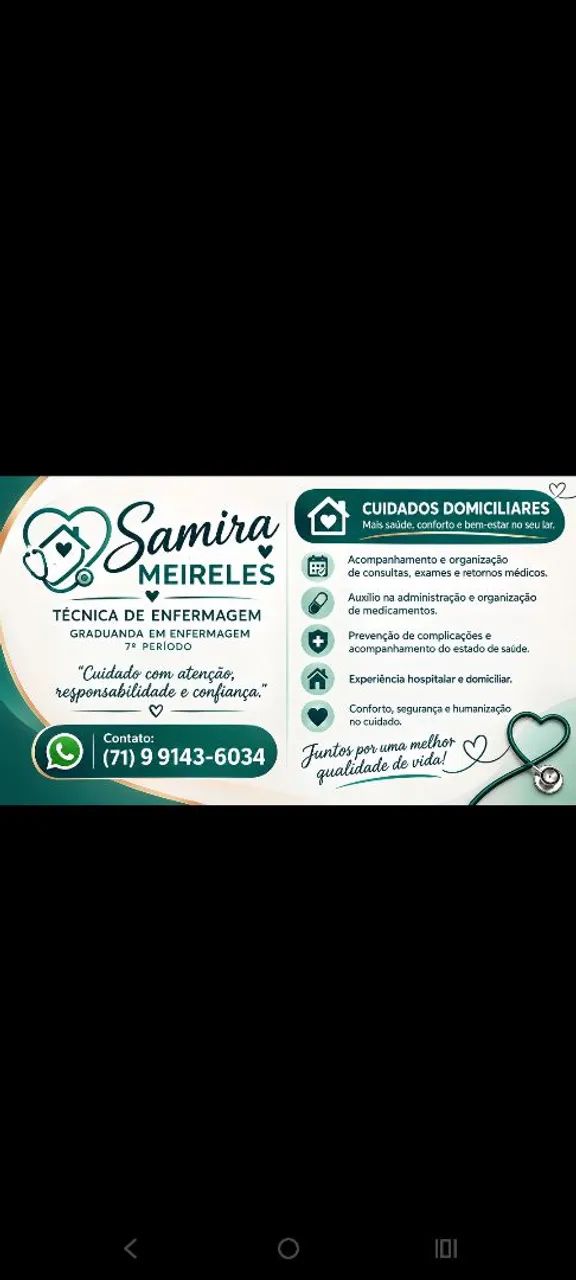 Cuidar é um ato de amor 