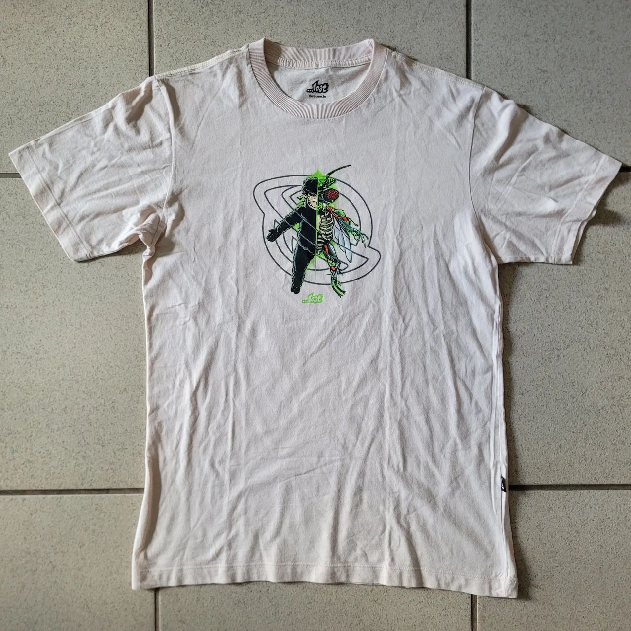 Camiseta Lost Modelo Sheep Inside tapioca/bege Tamanho P