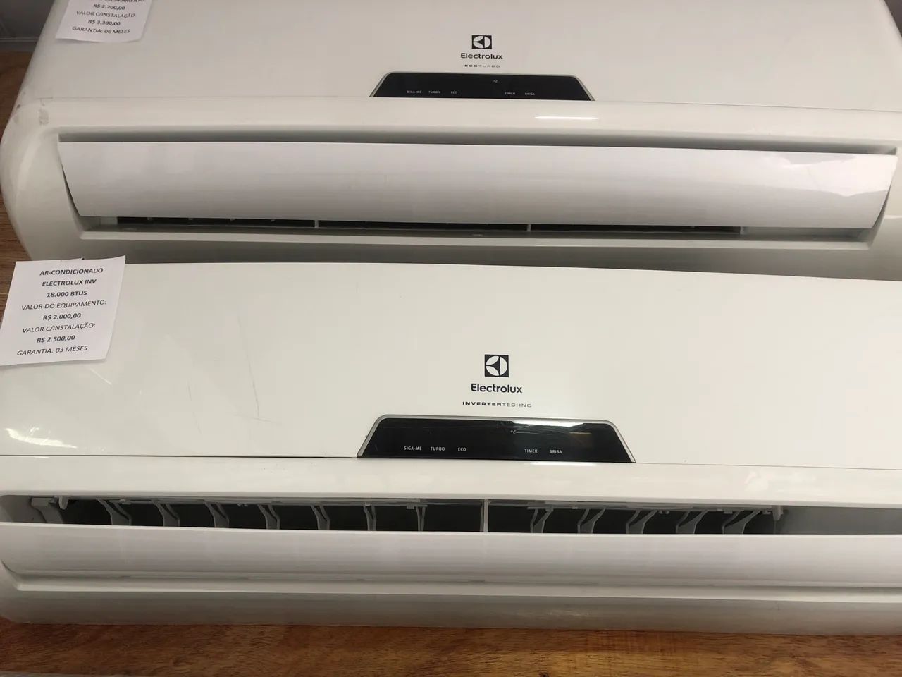 Ar condicionado 18.000 btus eletrolux