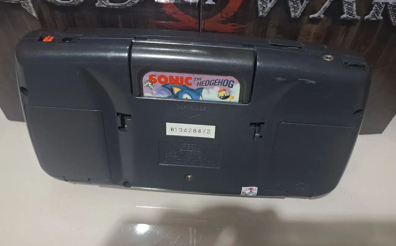 Game Gear Funcionando Com Jogo do Sonic - Foto 4