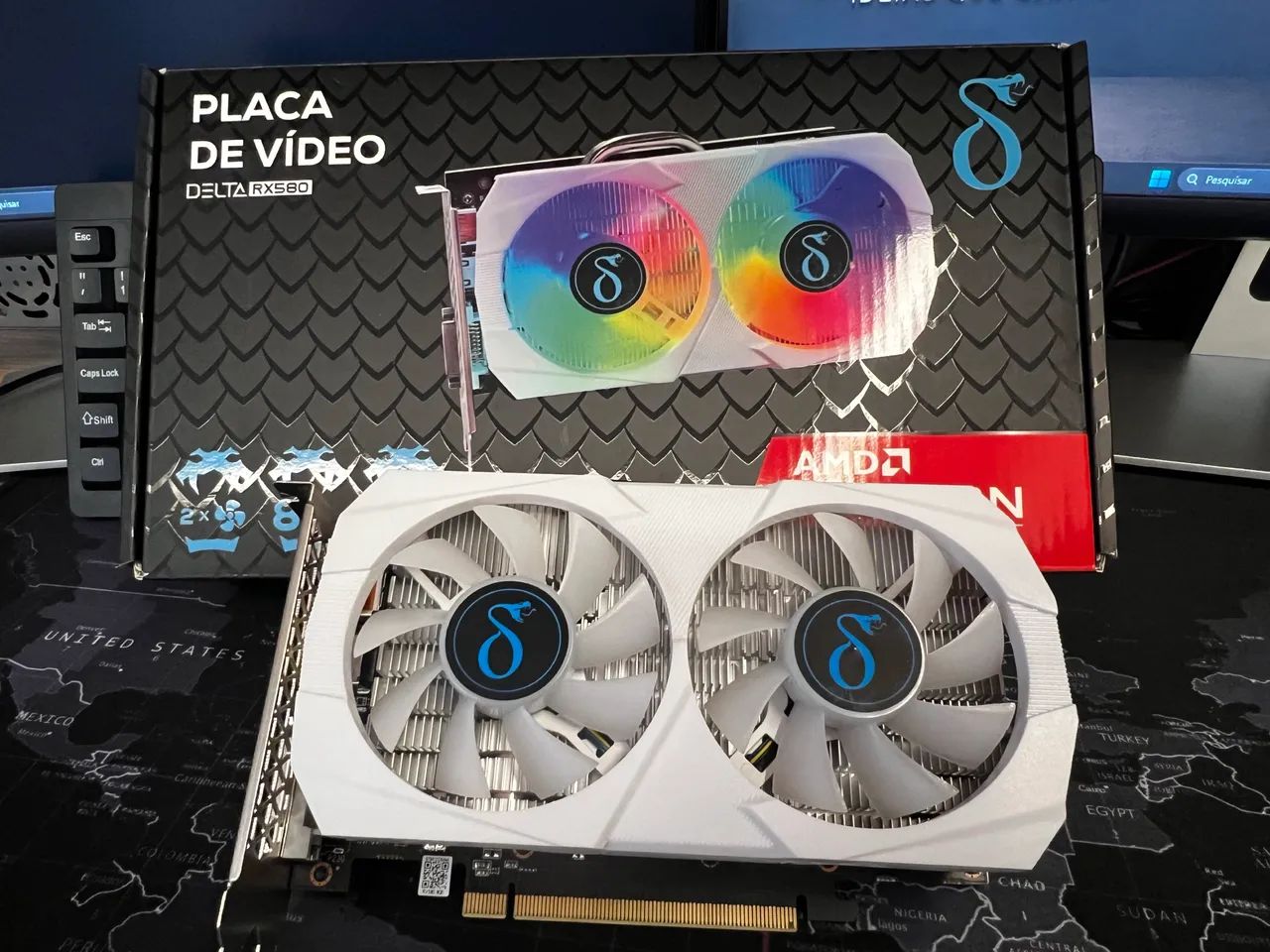 Placa de vídeo Delta RX580 - Foto 2