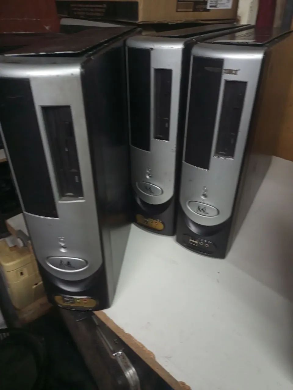 Lote de Gabinete slim vazio para pc