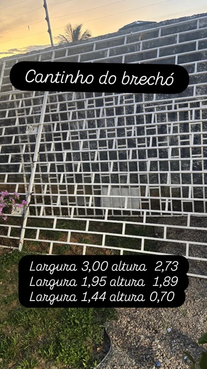 Grade de metalon