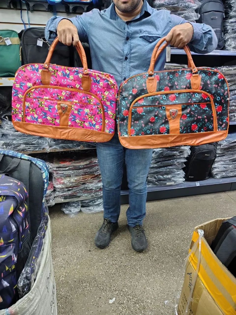 Bolsa de viagem - ENT GRÁTIS  - Foto 4