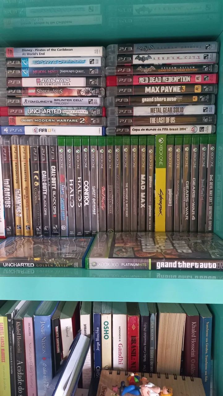 Jogos Playstation e Xbox