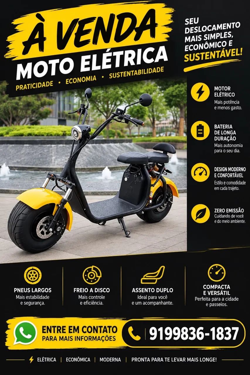 Moto elétrica  - Foto 2