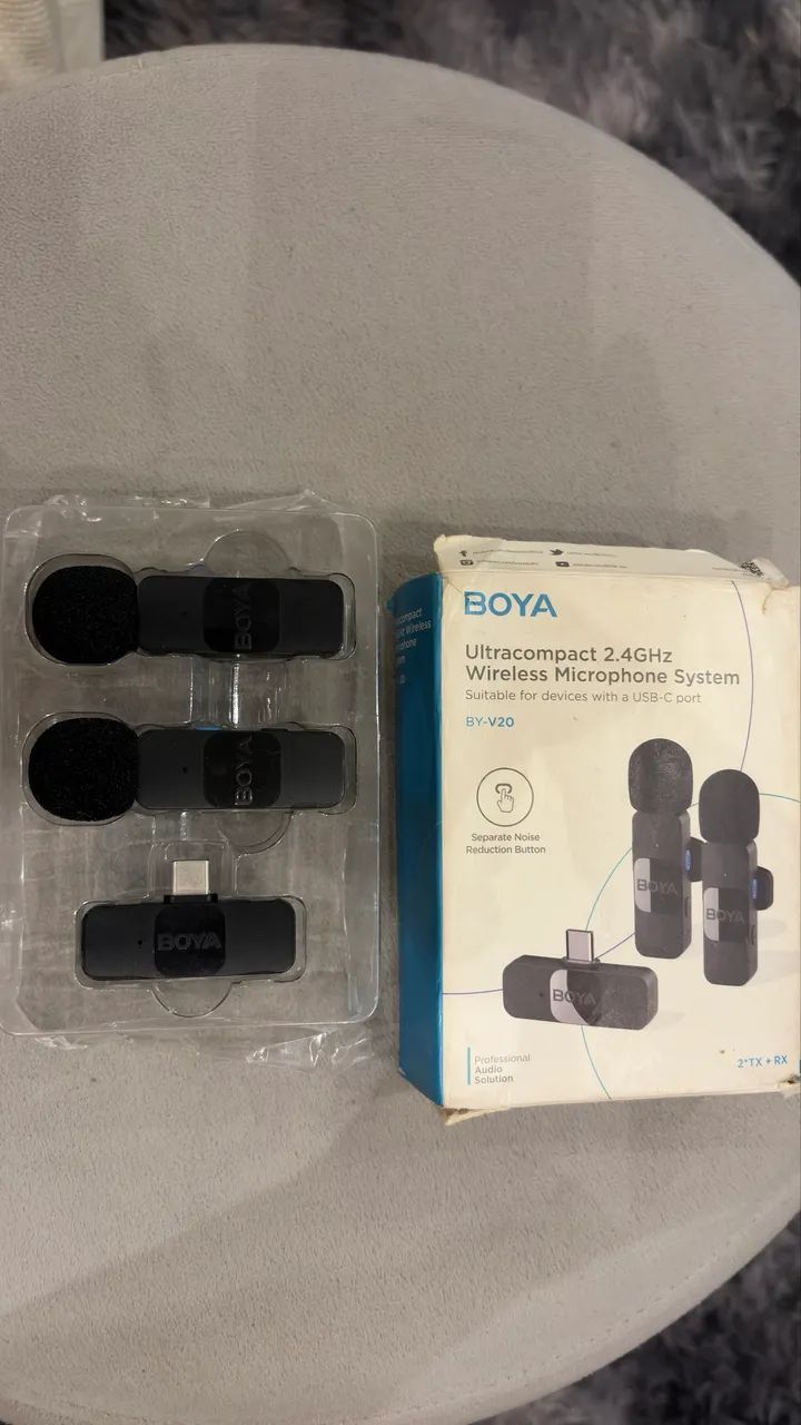 Mic Lapela BOYA tipo C - Foto 3