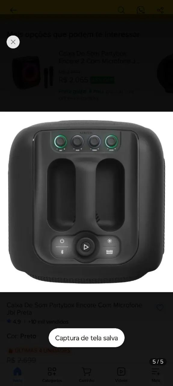 Caixa de Som JBL - Foto 2